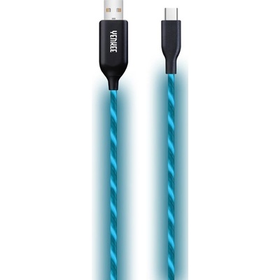 YENKEE Кабел Yenkee - 341 BE, USB-A/USB-C, 1 m, син (2075100284)