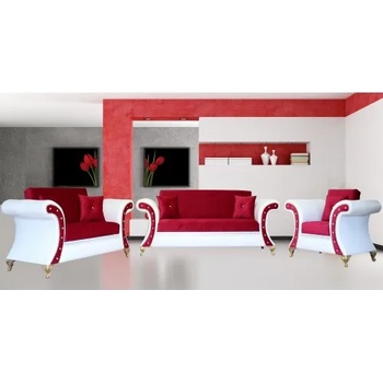 Image 1 of Мебелна фабрика НОВ ДОМ - гр. Ямбол Холова гарнитура Наполеон 2 (Продукт 1549)