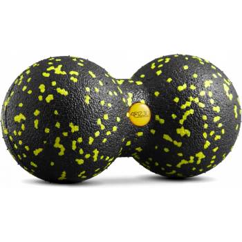 Divio Dvojitý masážní míč EPP 8 cm žlutý