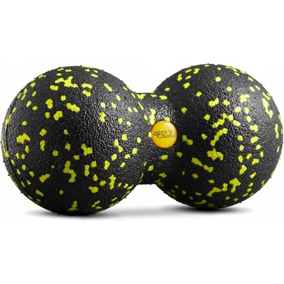 Divio Dvojitý masážní míč EPP 8 cm žlutý