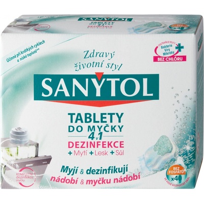 Sanytol 4v1 tablety do myčky nádobí 40 ks – Zboží Mobilmania