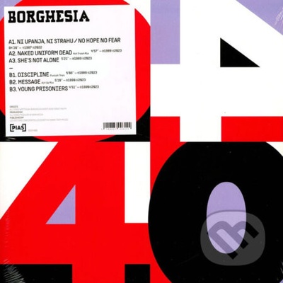 Borghesia - Pias 40 LP
