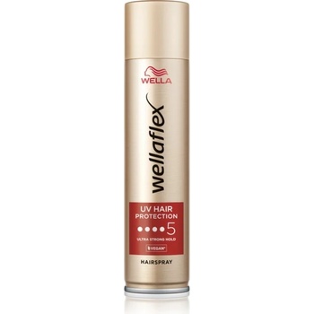 Wellaflex Лак за лице Wellaflex 250ml Heat Protect Ultra №5 НОВ бр
