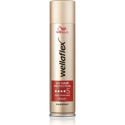 Wellaflex Лак за лице Wellaflex 250ml Heat Protect Ultra №5 НОВ бр