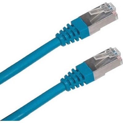 XtendLan PK_6ASFTP010blue patch, Cat6A, SFTP, LS0H, 1m, modrý