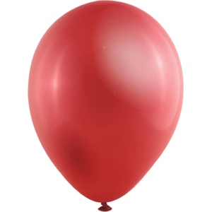 Globos Festival БАЛОНИ 100 БР. 10" - 25 СМ 311 МЕТАЛИК ЧЕРВЕН