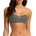Seafolly Дамско бикини горнище Seafolly Women's Mesh Effect Bustier Bandeau Bikini top - Black - размер 32 (EU) (150-4259-0311)