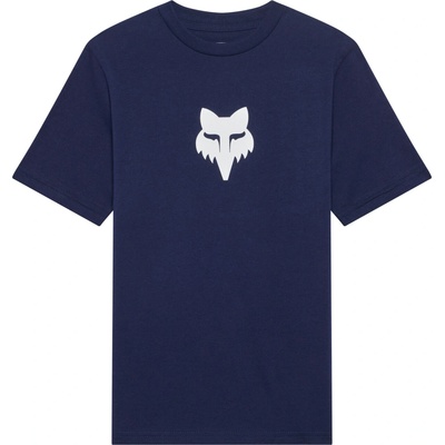 Fox Yth Fox Head Ss Tee Navy