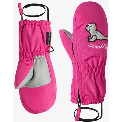 Ziener Le Zoo Minis dětské zimní rukavice pop pink