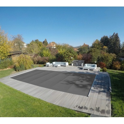 CF Bazénová roleta Flex obdĺžniková 600 x 300 cm - Anthracite