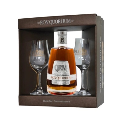 Quorhum Solera 15y 40% 0,7 l (dárkové balení 2 sklenice)