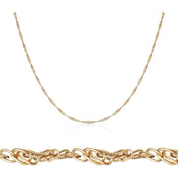 SAVICKI Синджирче Savicki 1.2mm: 585 злато, singapur