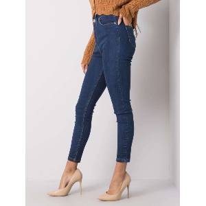 Rue Paris Дамски дънки модел 320-SP-2614.05P Rue Paris цвят тъмносин