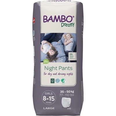 BAMBO Dreamy Night Pants Girl 8-15 r 10 ks
