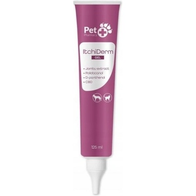 Vetfood Itchi Derm Gel - гел за кучета и котки, за лечене на локални проблеми по кожата, 125 мл - Полша
