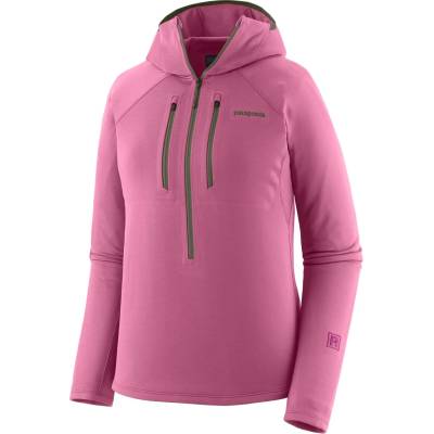 Patagonia Дамски поларен пуловер Patagonia Women's R1 Ultralight Hoody Fleece jumper - Faded Magenta - размер XS (105-7274-0211)