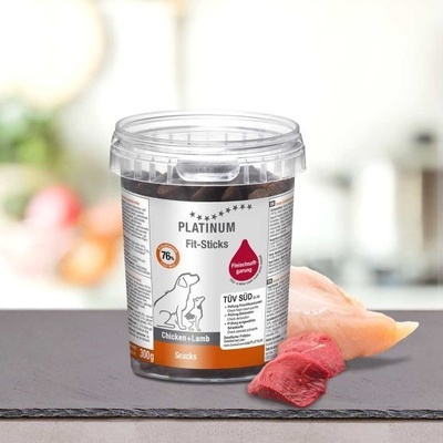 Platinum PlatinumFit-Sticks Chicken & Lamb Kuře & Jehně tyčinky 300 g
