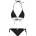 Urban Classics Recyclable Triangle bikini - Black (Black)