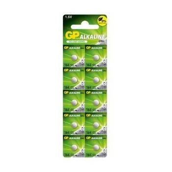 GP Batteries Бутонна алкална батерия GP164 LR621 10броя pack цена за 1брой AG1 GP, GP-BA-164F-U10