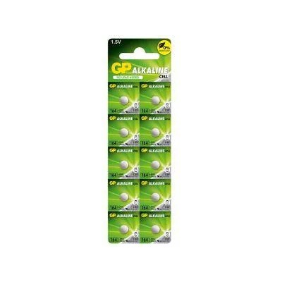 GP Batteries Бутонна алкална батерия GP164 LR621 10броя pack цена за 1брой AG1 GP, GP-BA-164F-U10