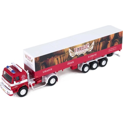 Seva Monti System 1454 HASIČ Pivovar Liaz 110.551 plachta návěs 1:48