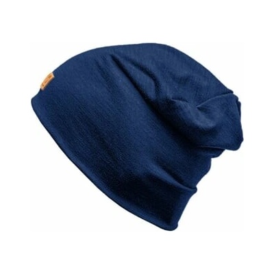 MW FREEBEANIE merino čepice tmavě modrá