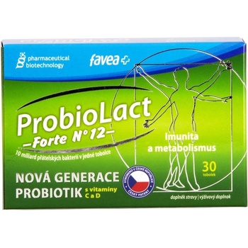 Favea ProbioLact Forte N°12 30 tobolek