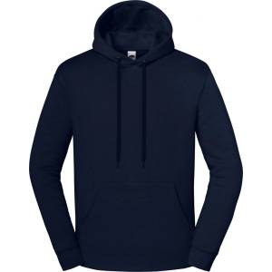 Fruit of the Loom ICONIC PREMIUM СУИТШЪРТ С КАЧУЛКА / Суитшърт с качулка от плътен памук - тъмносин (162284a3613)