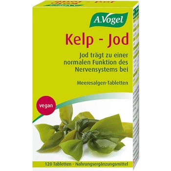 A. VOGEL Хранителна добавка Kelp водорасли, A. Vogel Kelp -Source of Iodine and Minerals Increases Metabolic Rate 120 tabs