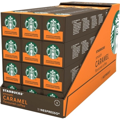 Starbucks Smooth Caramel kávové kapsule do Nespresso 120 ks
