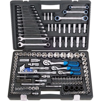 LICOTA Гедоре комплект licota 1/4", 3/8", 1/2", bs, 170 части (lic alk 8007f)