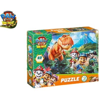 Dino Paw Patrol TheMovie 60 dílků