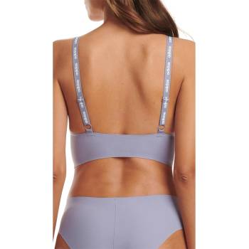 Image 1 of adidas Дамско бюстие Adidas Active Micro Flex Long Line Bralette Womens - Greyblue