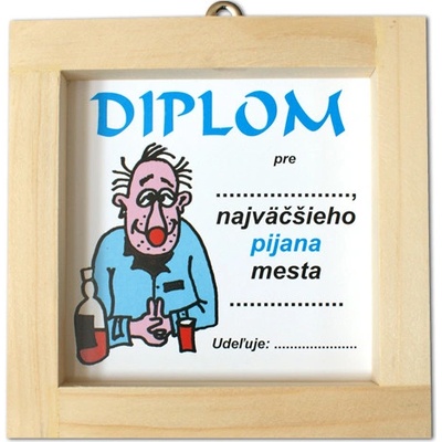KupMa Diplom pre najväčšieho pijana mesta