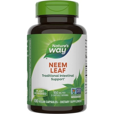Nature's Way Neem Leaf, 475 mg, 100 капсули, Nature's Way (15120)