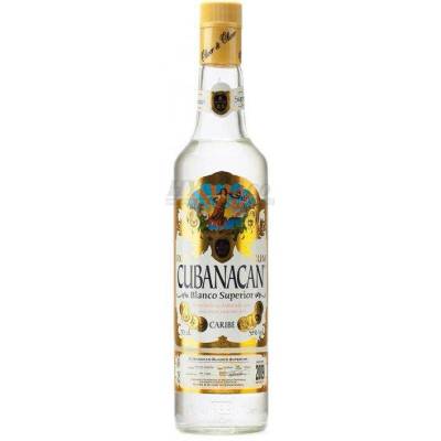 CUBANACÁN BLANCO SUPERIOR 38% 0,7 l (holá láhev)