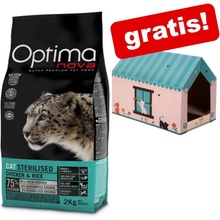 Optima nova Cat Adult Sterilised 8 kg