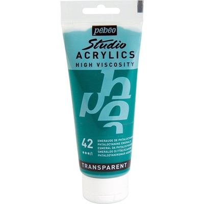 Pébéo 69.2030 АКРИЛНА боя 42 Phthalocyanine Emerald 100 ml 1 бр (69.2030)