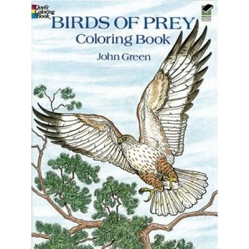 Birds of Prey Coloring Book Dover Nature ColJohn Green