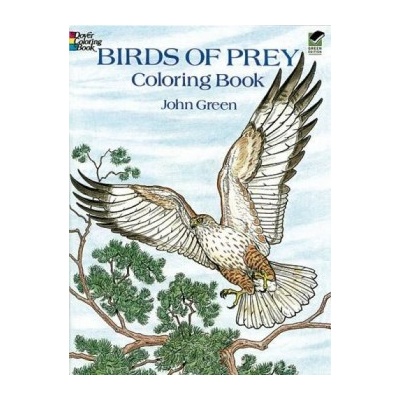 Birds of Prey Coloring Book Dover Nature ColJohn Green