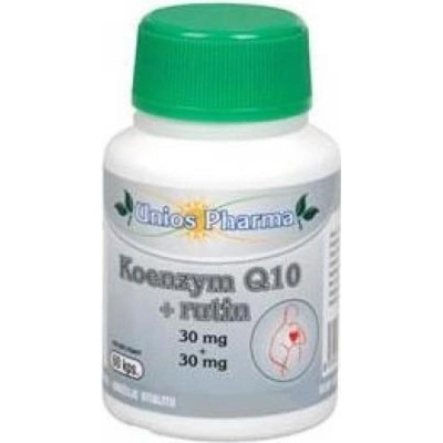 Unios Pharma Koenzym Q10 30 mg+rutin 60 kapslí – Hledejceny.cz
