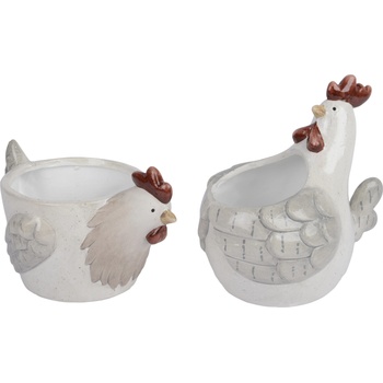 Image 1 of Decoris САКСИЯ КОКОШКА КЕРАМИЧНА 874241 13х19х12см (874241)