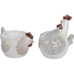 Decoris САКСИЯ КОКОШКА КЕРАМИЧНА 874241 13х19х12см (874241)