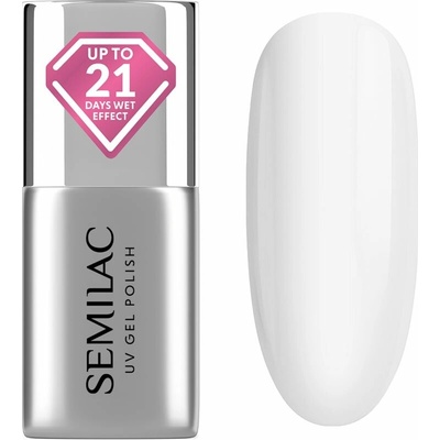 Semilac UV Gel Top Get Wet gélový vrchný lak na nechty 7 ml