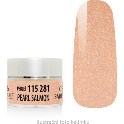Expa nails expanails uv led gel barevný pearl salmon 5 g