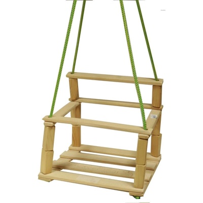 Kinekus hojdačka detská drevo Natur