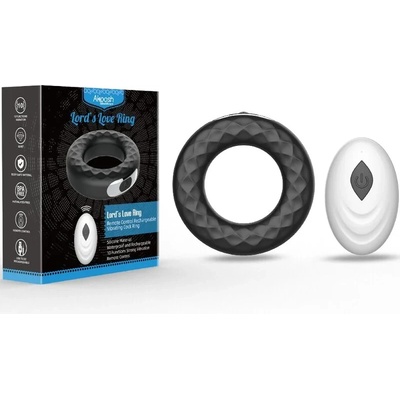 Пенис ринг с дистанционно, вибриращ и презареждаем - Lords Love Ring (D-241155)