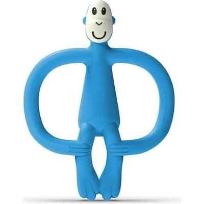 Matchstick Monkey Hryzadlo a zubná kefka Blue