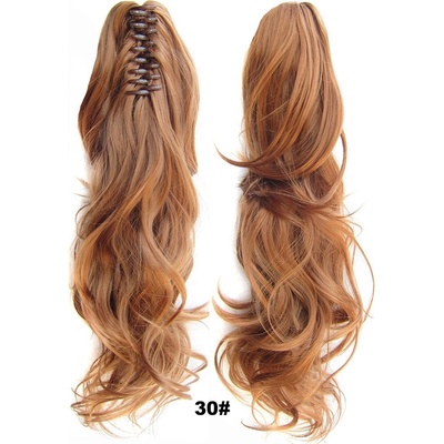 Girlshow Culík, cop na skřipci vlnitý, 50 cm 30 (světlý kaštan)