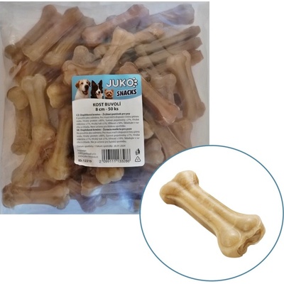 JUKO Snacks Kost buvolí 8 cm 50 ks